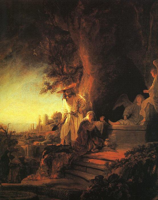 REMBRANDT Harmenszoon van Rijn The Risen Christ Appearing to Mary Magdalen st oil painting image